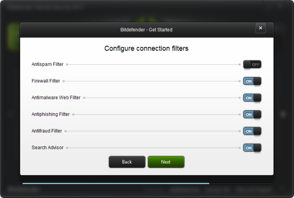 bitdefender 2013 settings