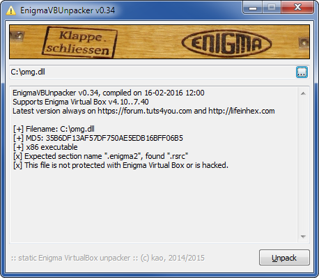 EnigmaVBUnpacker_v034